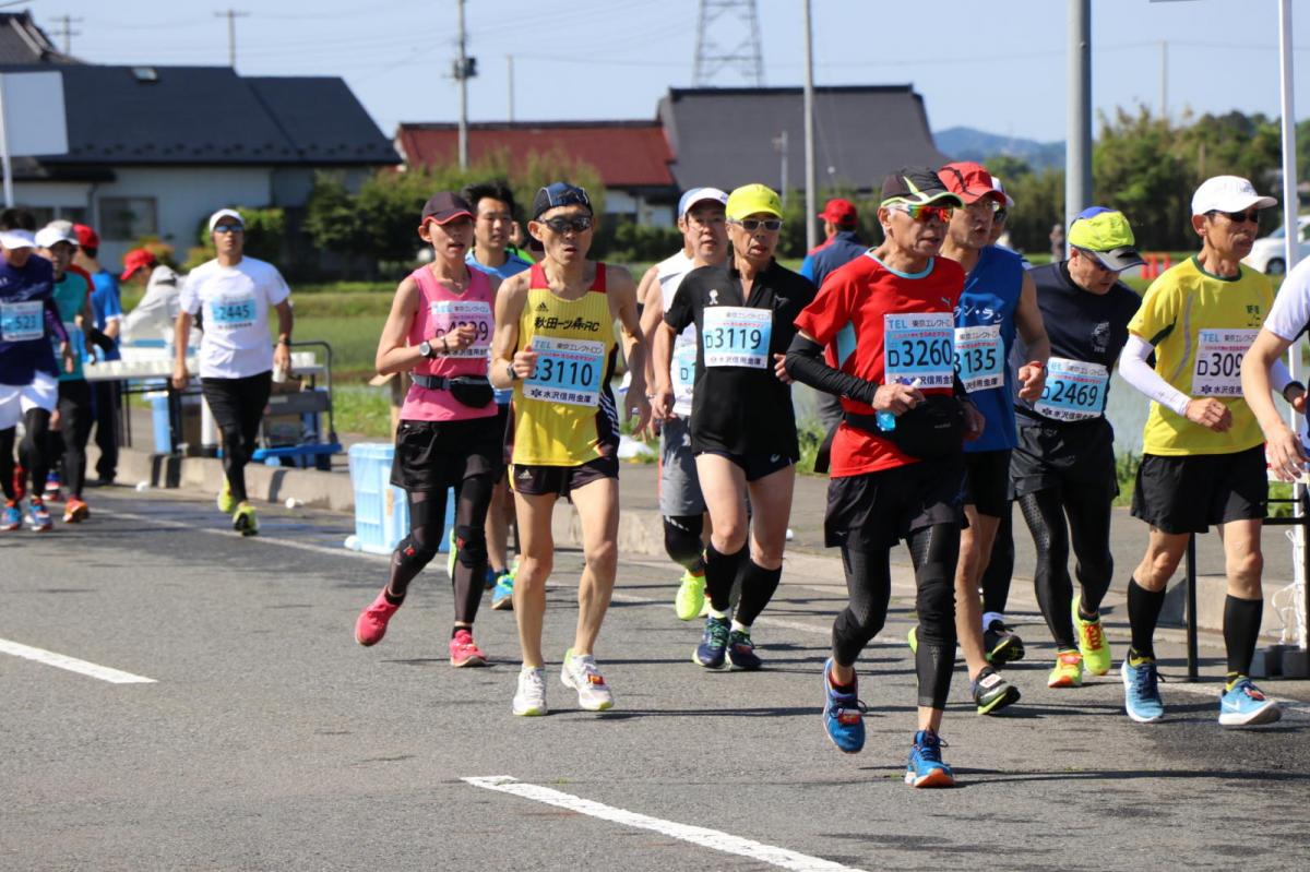 いわて奥州きらめきマラソン2018 フルマラソン5・37.5km給水/10km折り返し 2018/05/20