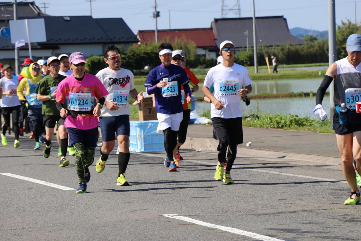 いわて奥州きらめきマラソン2018 フルマラソン5・37.5km給水/10km折り返し 2018/05/20