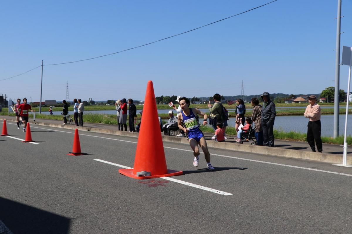 いわて奥州きらめきマラソン2018 フルマラソン5・37.5km給水/10km折り返し 2018/05/20