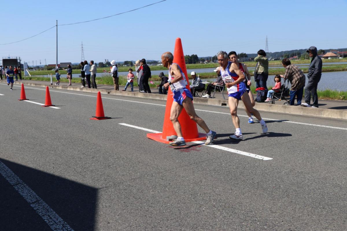 いわて奥州きらめきマラソン2018 フルマラソン5・37.5km給水/10km折り返し 2018/05/20