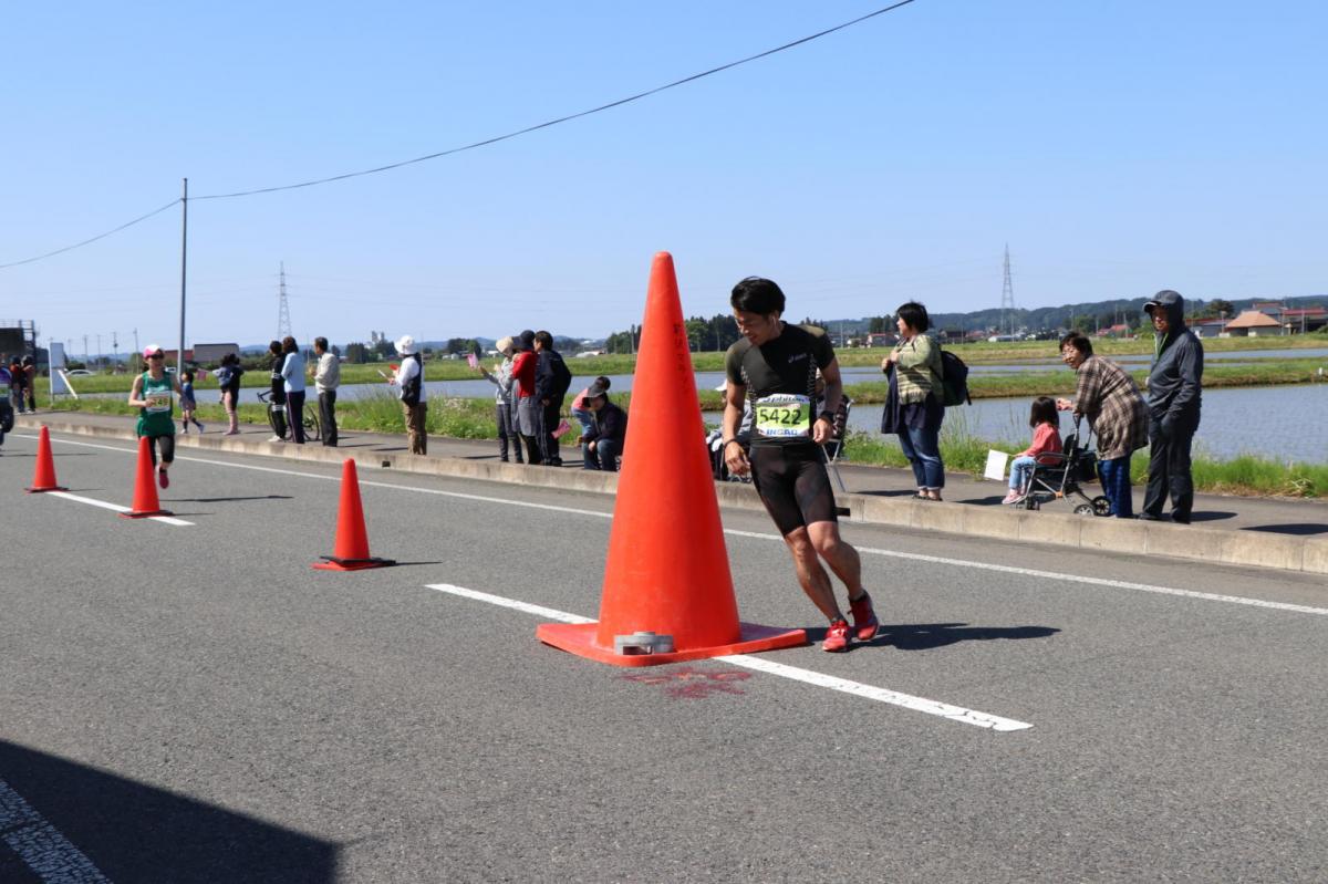 いわて奥州きらめきマラソン2018 フルマラソン5・37.5km給水/10km折り返し 2018/05/20