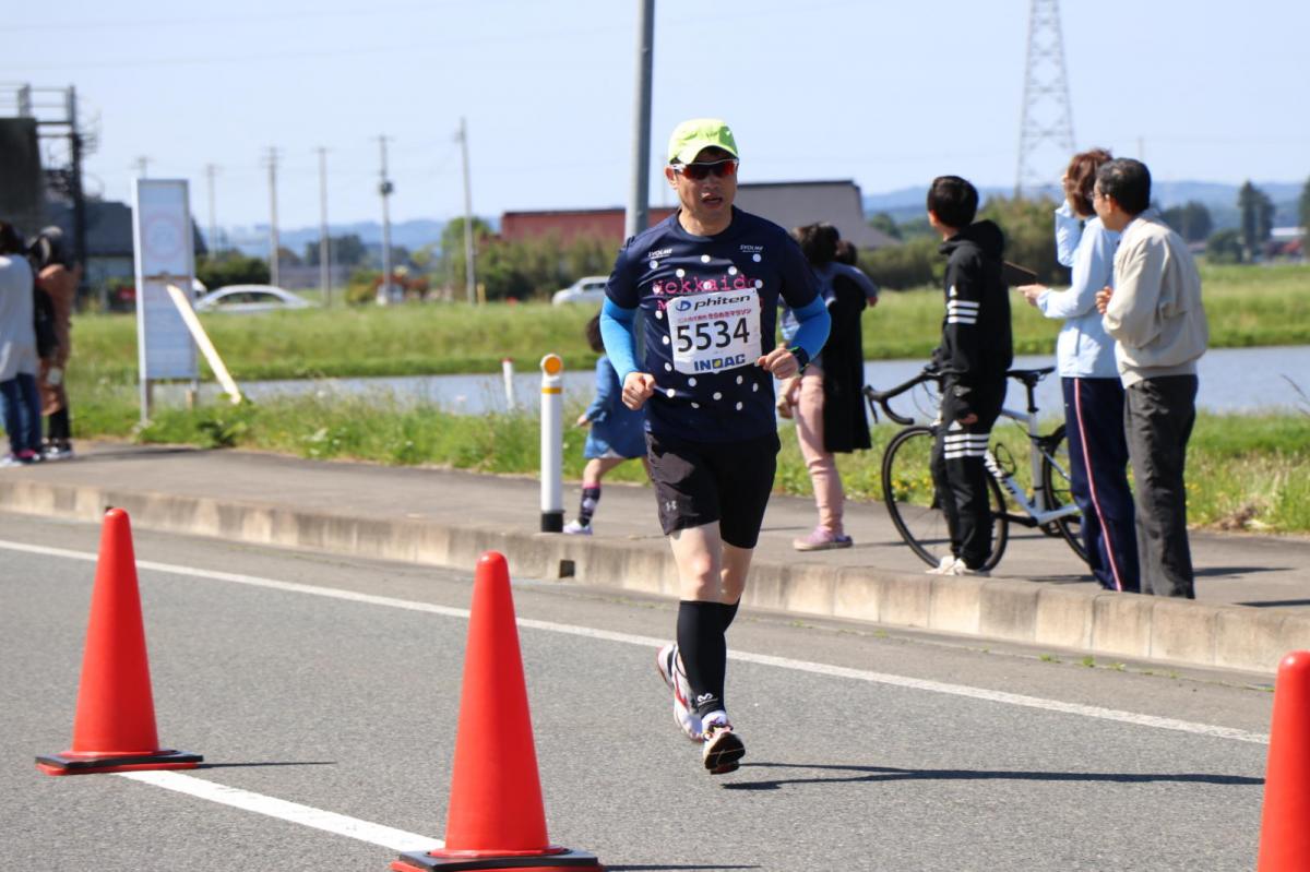 いわて奥州きらめきマラソン2018 フルマラソン5・37.5km給水/10km折り返し 2018/05/20