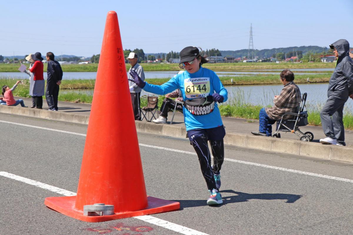 いわて奥州きらめきマラソン2018 フルマラソン5・37.5km給水/10km折り返し 2018/05/20
