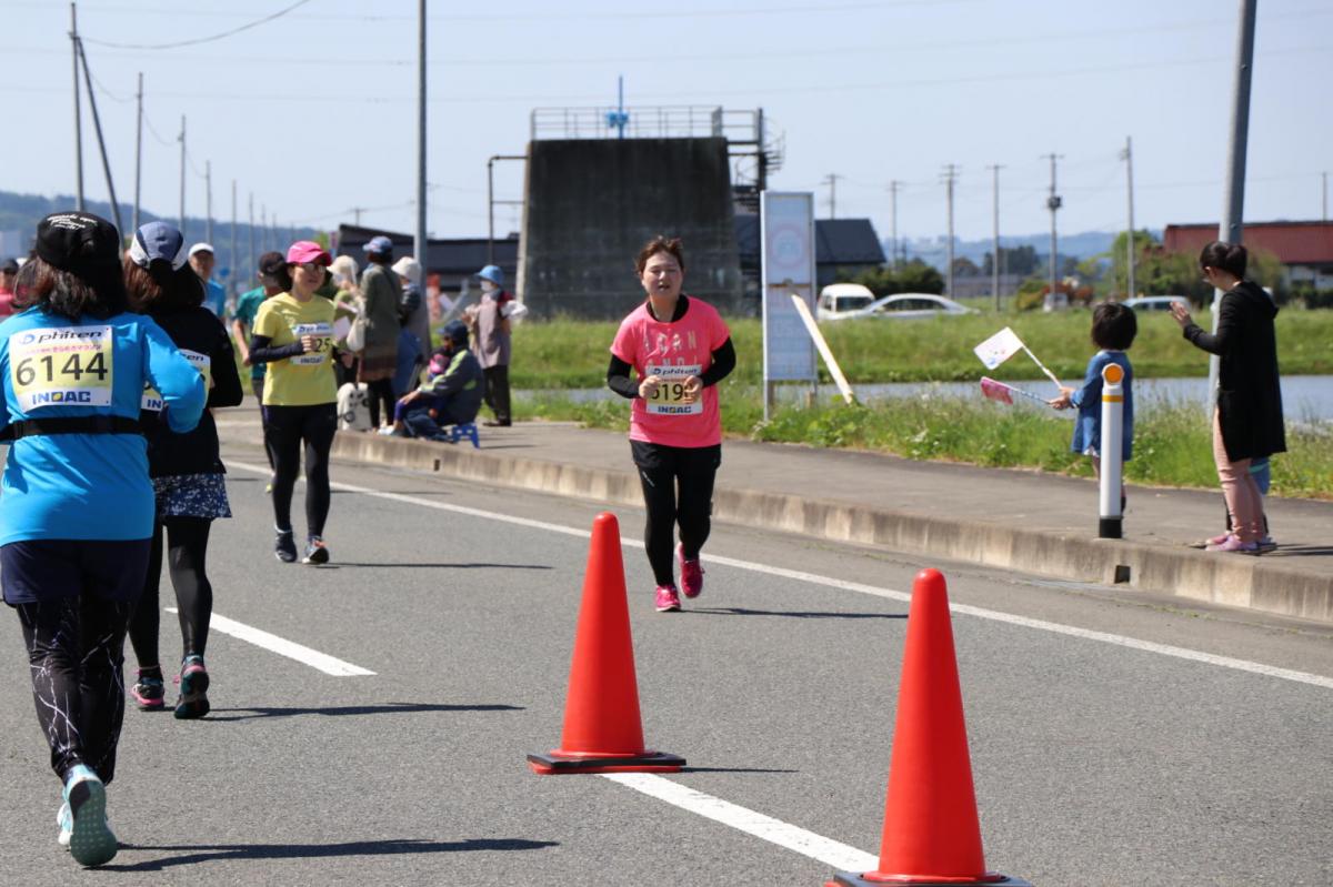 いわて奥州きらめきマラソン2018 フルマラソン5・37.5km給水/10km折り返し 2018/05/20