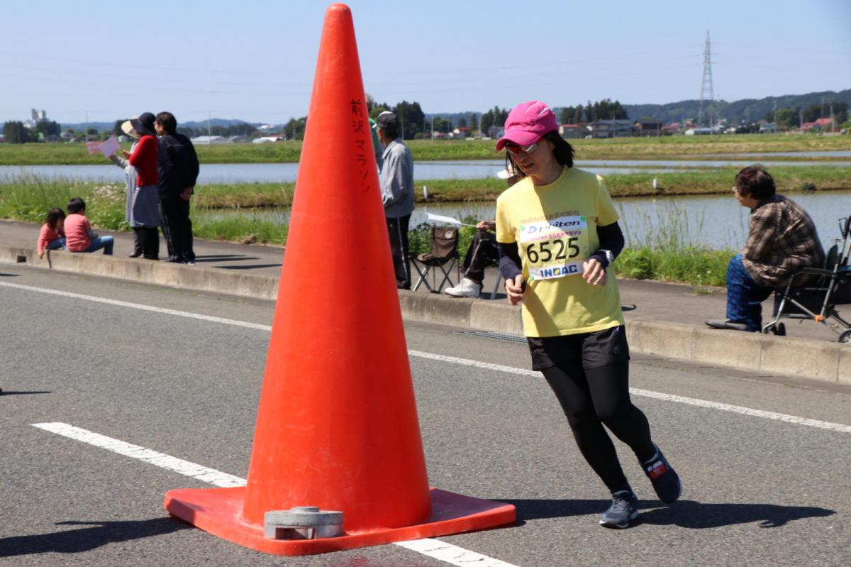 いわて奥州きらめきマラソン2018 フルマラソン5・37.5km給水/10km折り返し 2018/05/20
