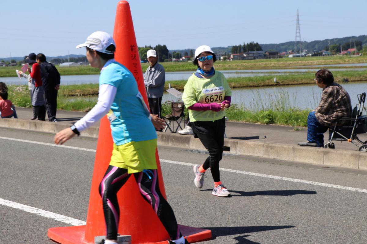 いわて奥州きらめきマラソン2018 フルマラソン5・37.5km給水/10km折り返し 2018/05/20