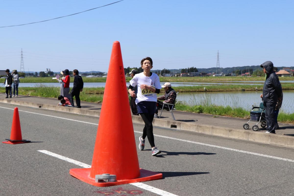 いわて奥州きらめきマラソン2018 フルマラソン5・37.5km給水/10km折り返し 2018/05/20
