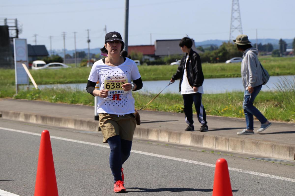 いわて奥州きらめきマラソン2018 フルマラソン5・37.5km給水/10km折り返し 2018/05/20