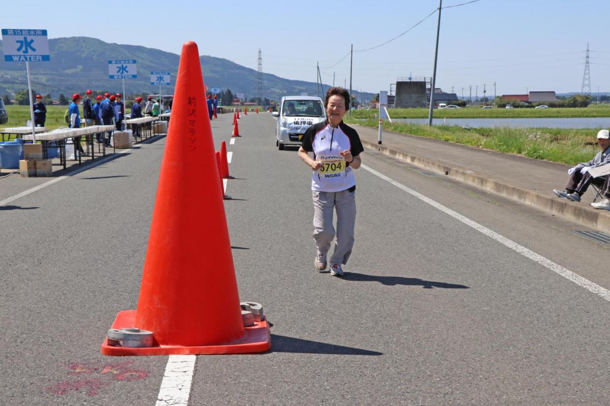 いわて奥州きらめきマラソン2018 フルマラソン5・37.5km給水/10km折り返し 2018/05/20