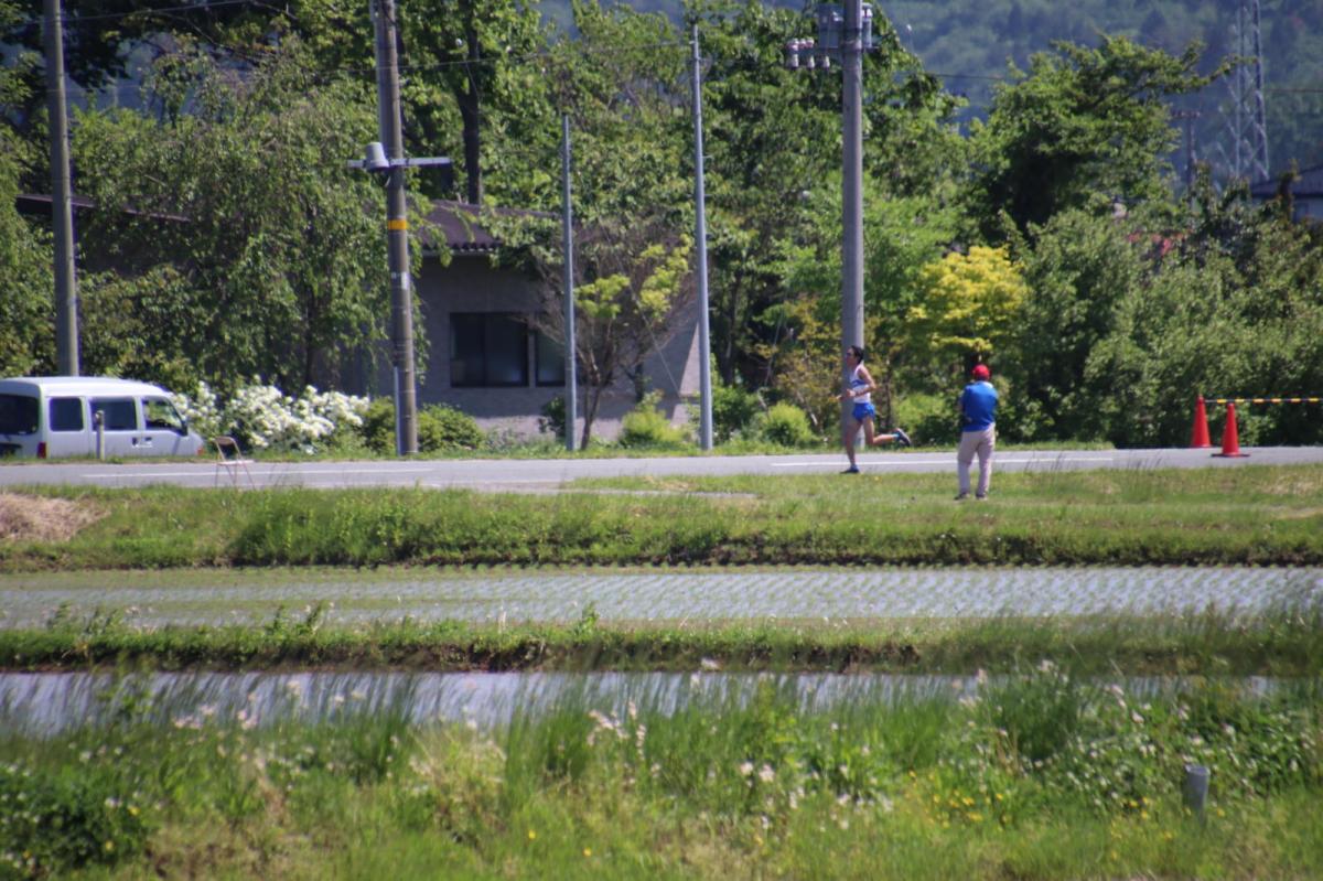 いわて奥州きらめきマラソン2018 フルマラソン5・37.5km給水/10km折り返し 2018/05/20