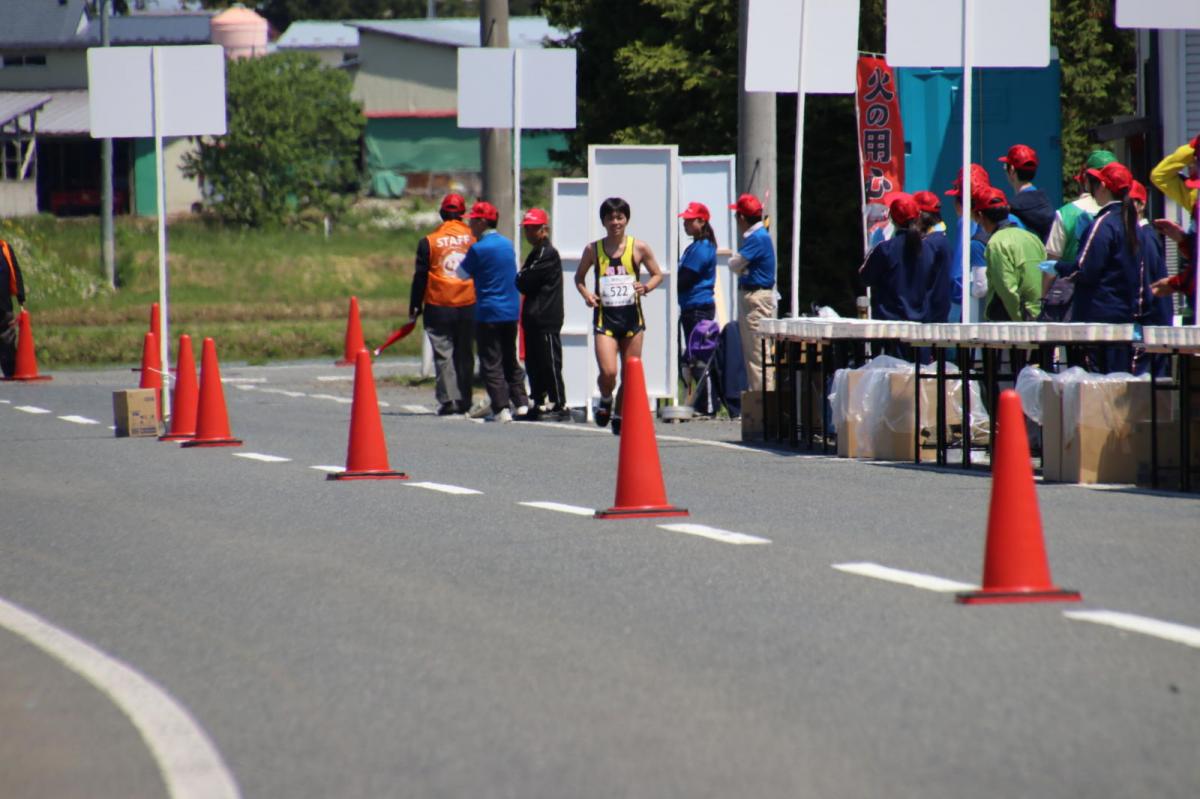 いわて奥州きらめきマラソン2018 フルマラソン5・37.5km給水/10km折り返し 2018/05/20