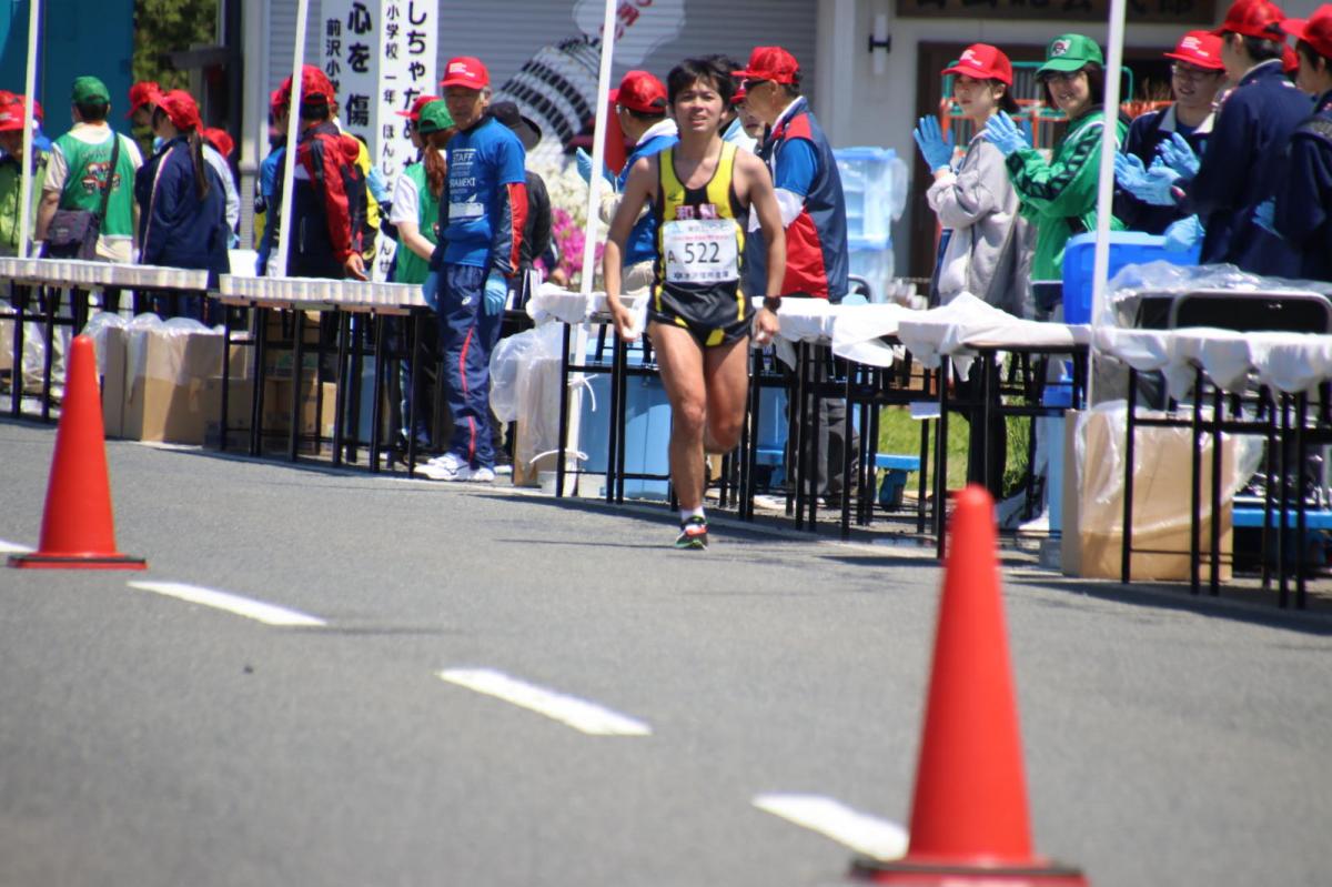 いわて奥州きらめきマラソン2018 フルマラソン5・37.5km給水/10km折り返し 2018/05/20