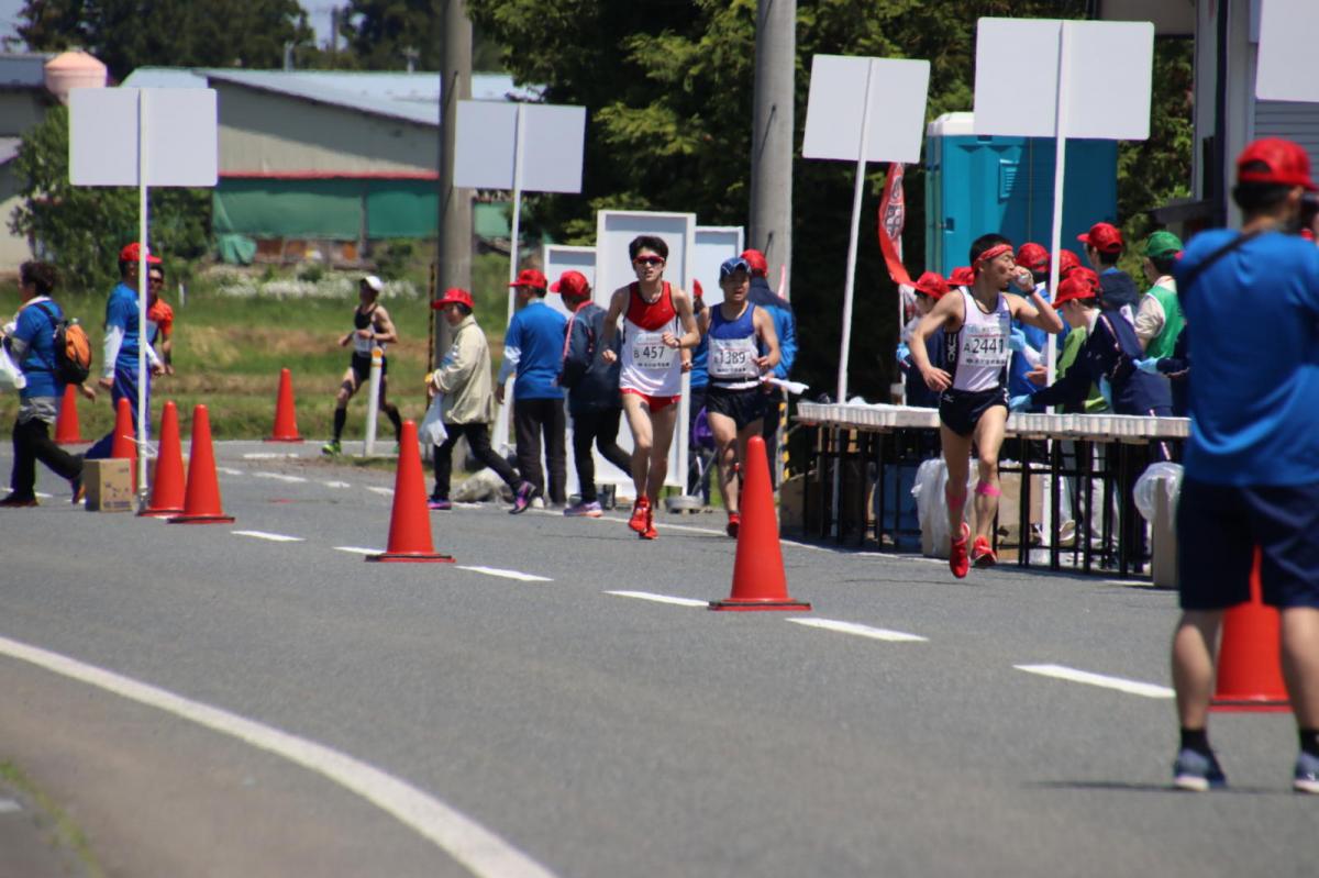 いわて奥州きらめきマラソン2018 フルマラソン5・37.5km給水/10km折り返し 2018/05/20