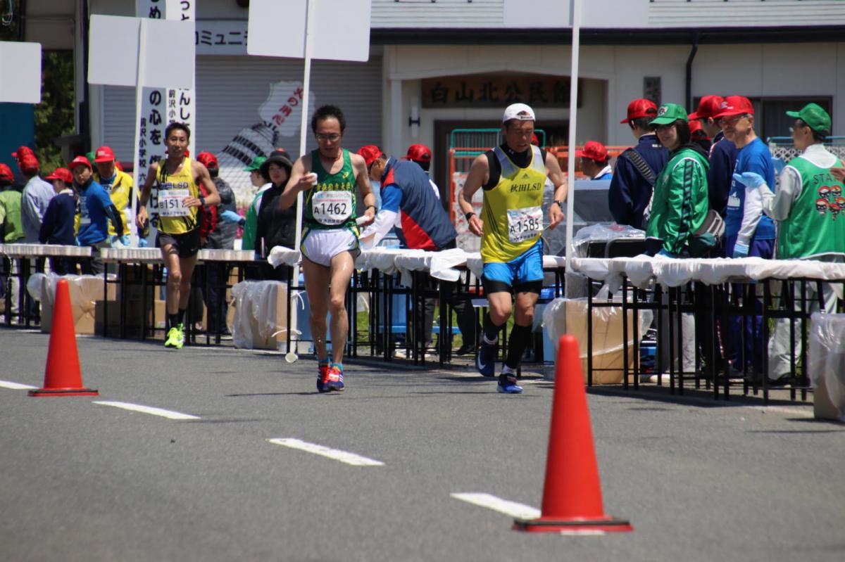 いわて奥州きらめきマラソン2018 フルマラソン5・37.5km給水/10km折り返し 2018/05/20