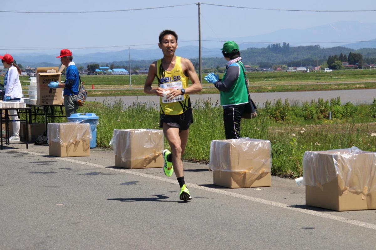 いわて奥州きらめきマラソン2018 フルマラソン5・37.5km給水/10km折り返し 2018/05/20