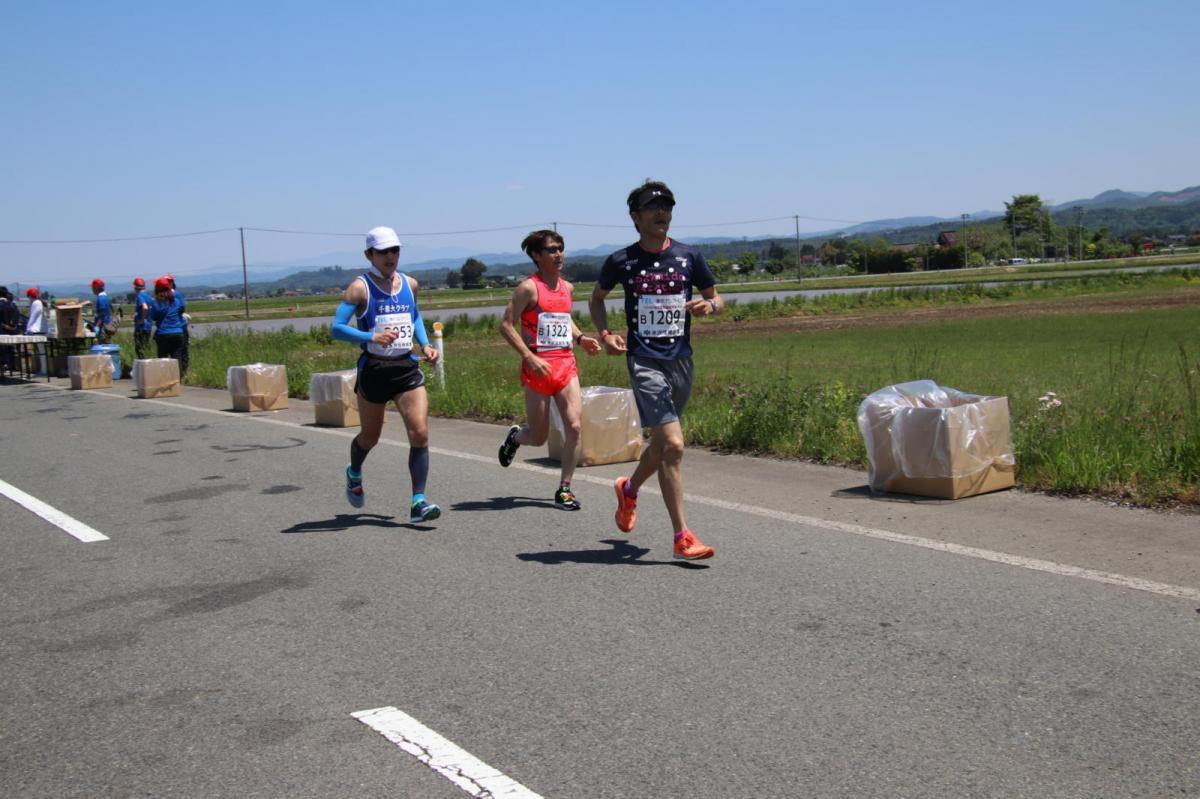 いわて奥州きらめきマラソン2018 フルマラソン5・37.5km給水/10km折り返し 2018/05/20