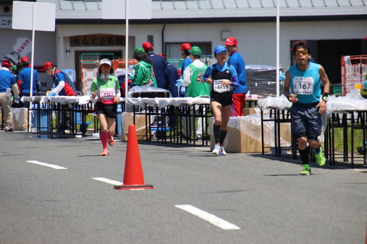 いわて奥州きらめきマラソン2018 フルマラソン5・37.5km給水/10km折り返し 2018/05/20