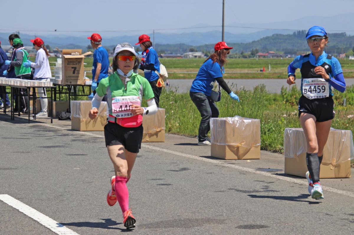 いわて奥州きらめきマラソン2018 フルマラソン5・37.5km給水/10km折り返し 2018/05/20