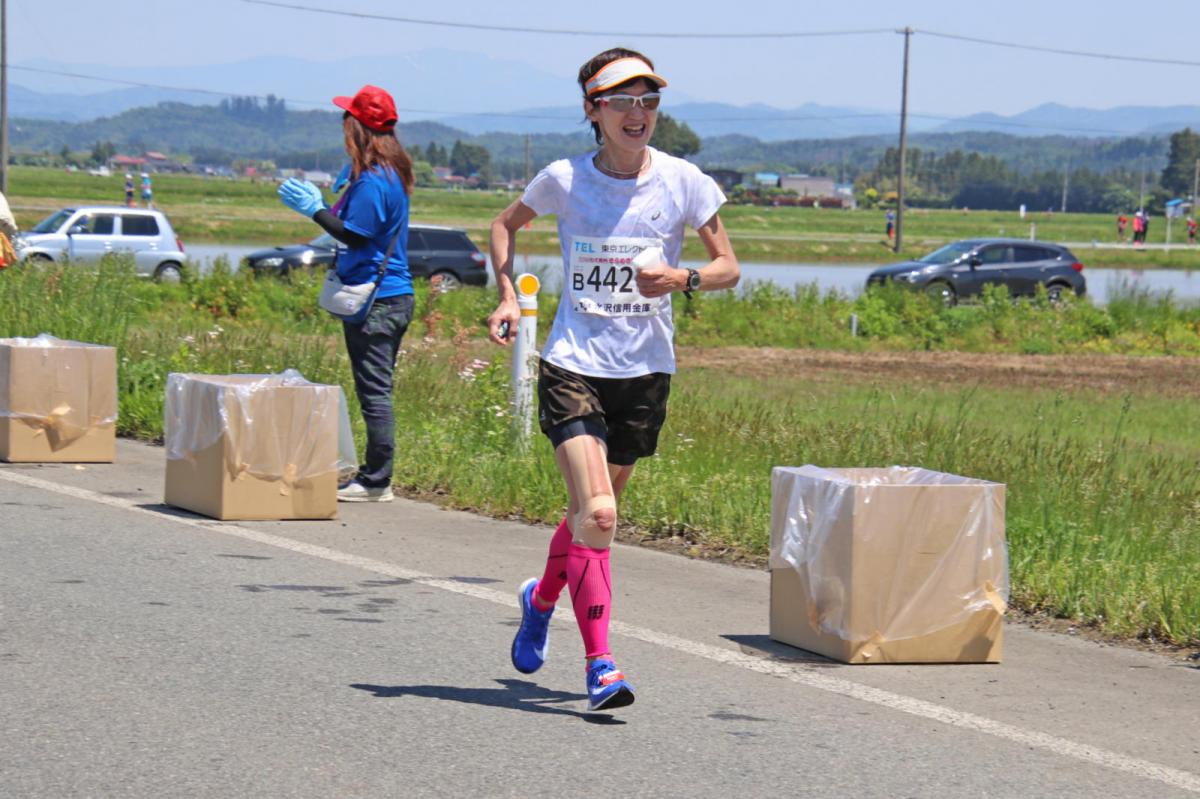 いわて奥州きらめきマラソン2018 フルマラソン5・37.5km給水/10km折り返し 2018/05/20
