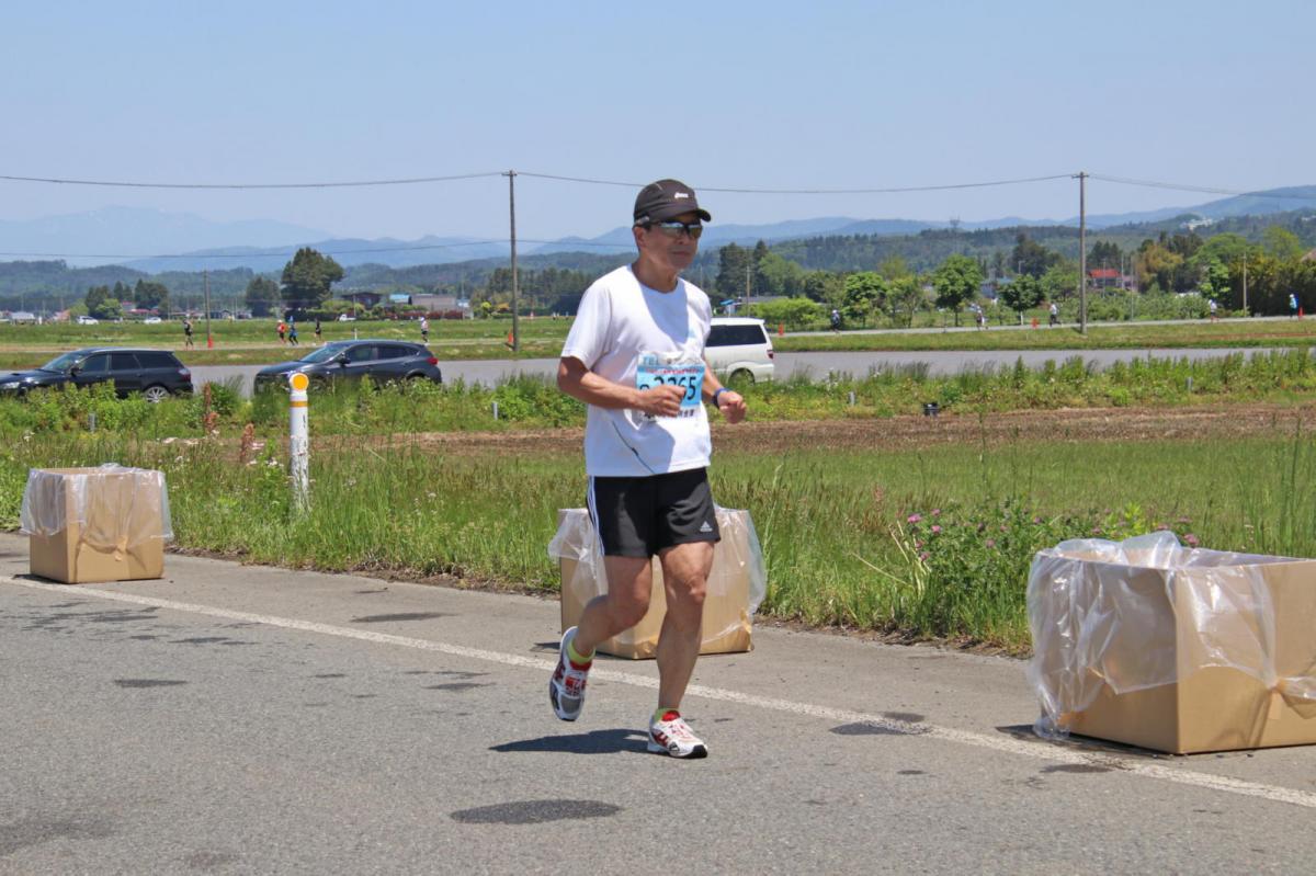 いわて奥州きらめきマラソン2018 フルマラソン5・37.5km給水/10km折り返し 2018/05/20