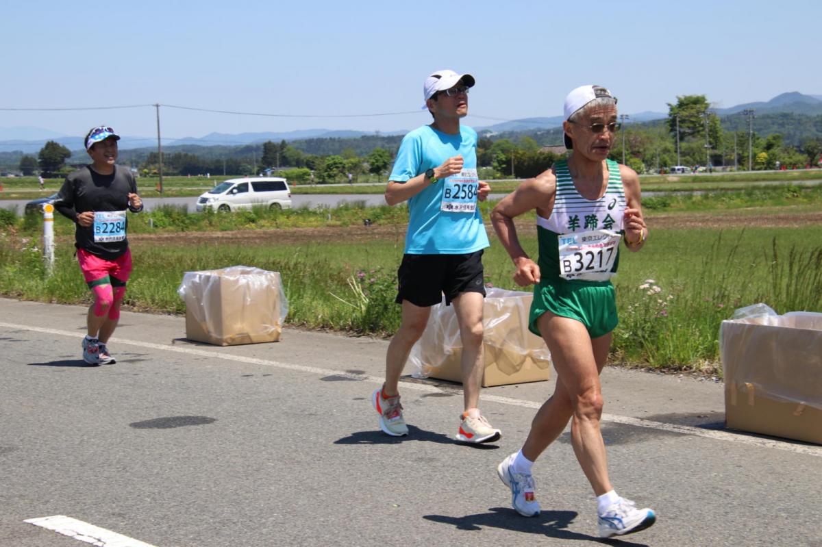 いわて奥州きらめきマラソン2018 フルマラソン5・37.5km給水/10km折り返し 2018/05/20
