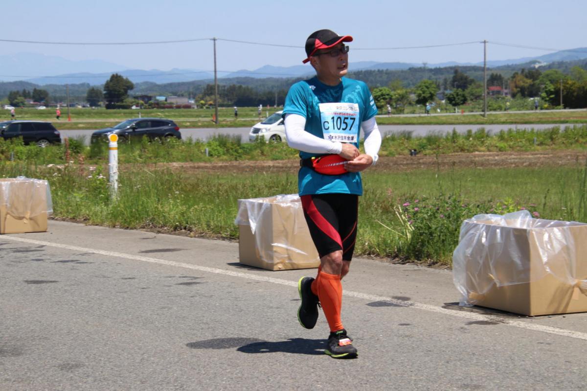 いわて奥州きらめきマラソン2018 フルマラソン5・37.5km給水/10km折り返し 2018/05/20