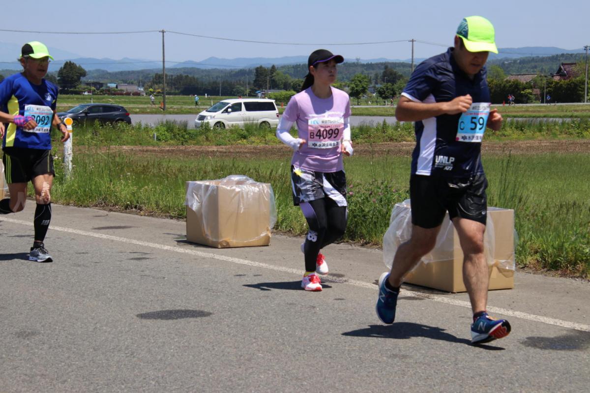 いわて奥州きらめきマラソン2018 フルマラソン5・37.5km給水/10km折り返し 2018/05/20