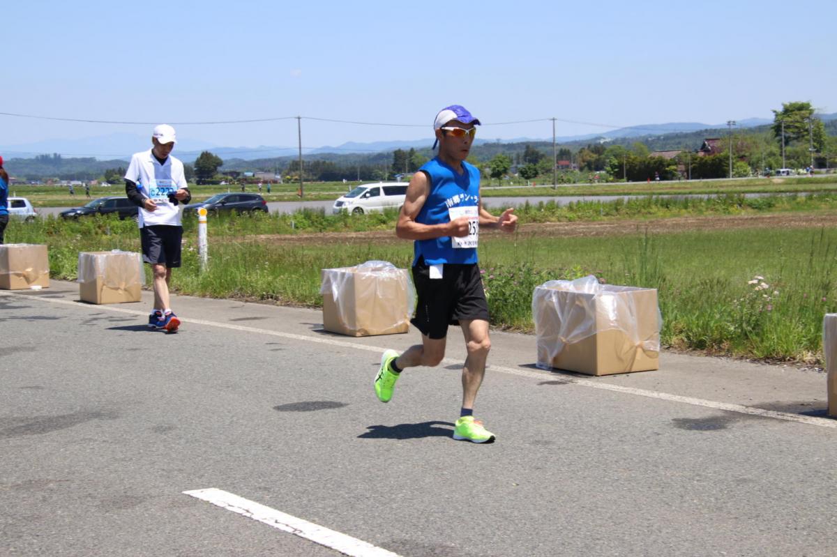 いわて奥州きらめきマラソン2018 フルマラソン5・37.5km給水/10km折り返し 2018/05/20