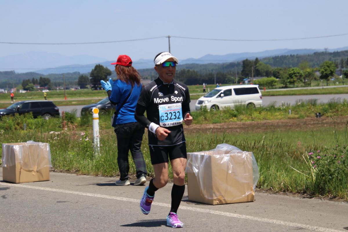 いわて奥州きらめきマラソン2018 フルマラソン5・37.5km給水/10km折り返し 2018/05/20