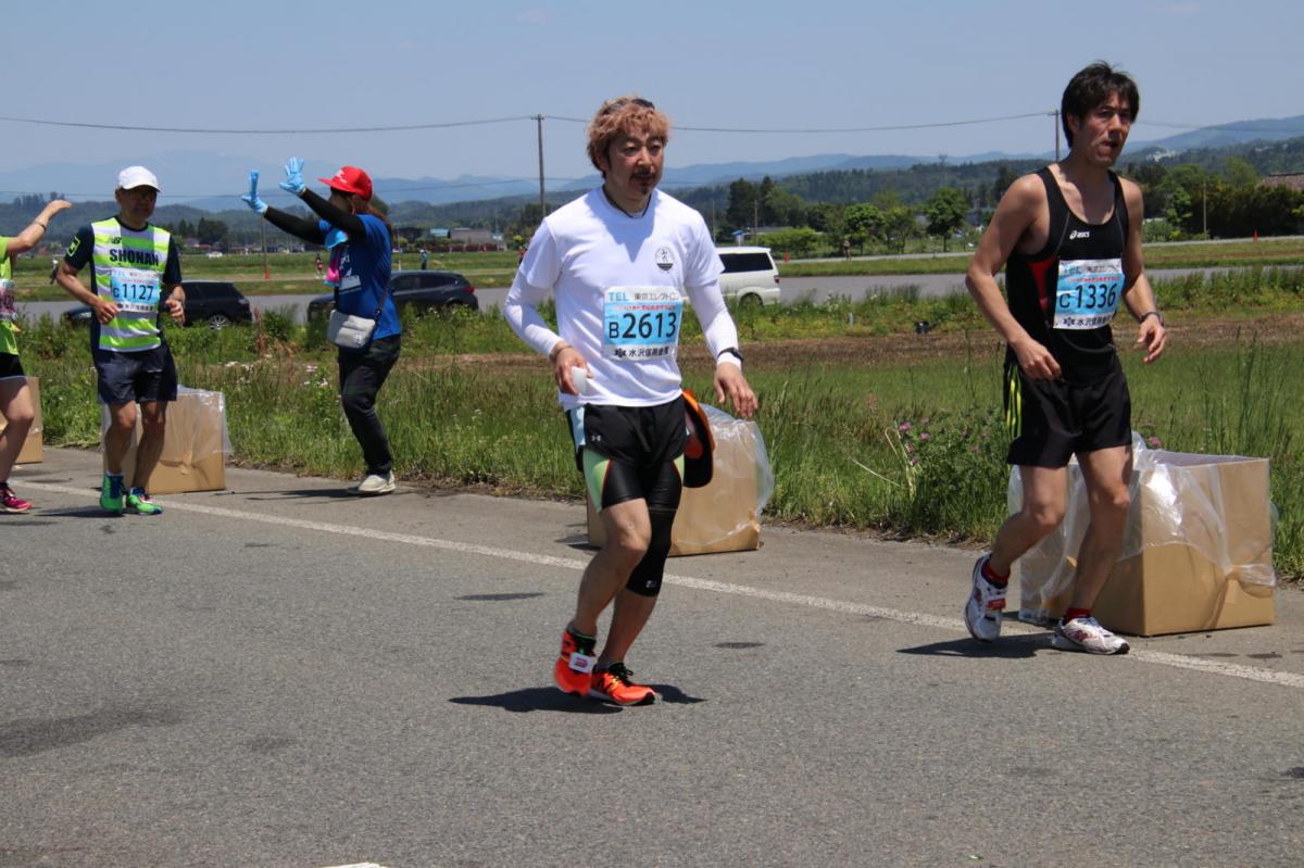 いわて奥州きらめきマラソン2018 フルマラソン5・37.5km給水/10km折り返し 2018/05/20