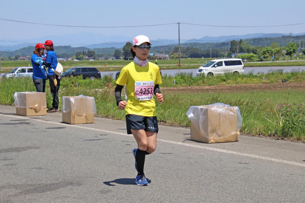 いわて奥州きらめきマラソン2018 フルマラソン5・37.5km給水/10km折り返し 2018/05/20