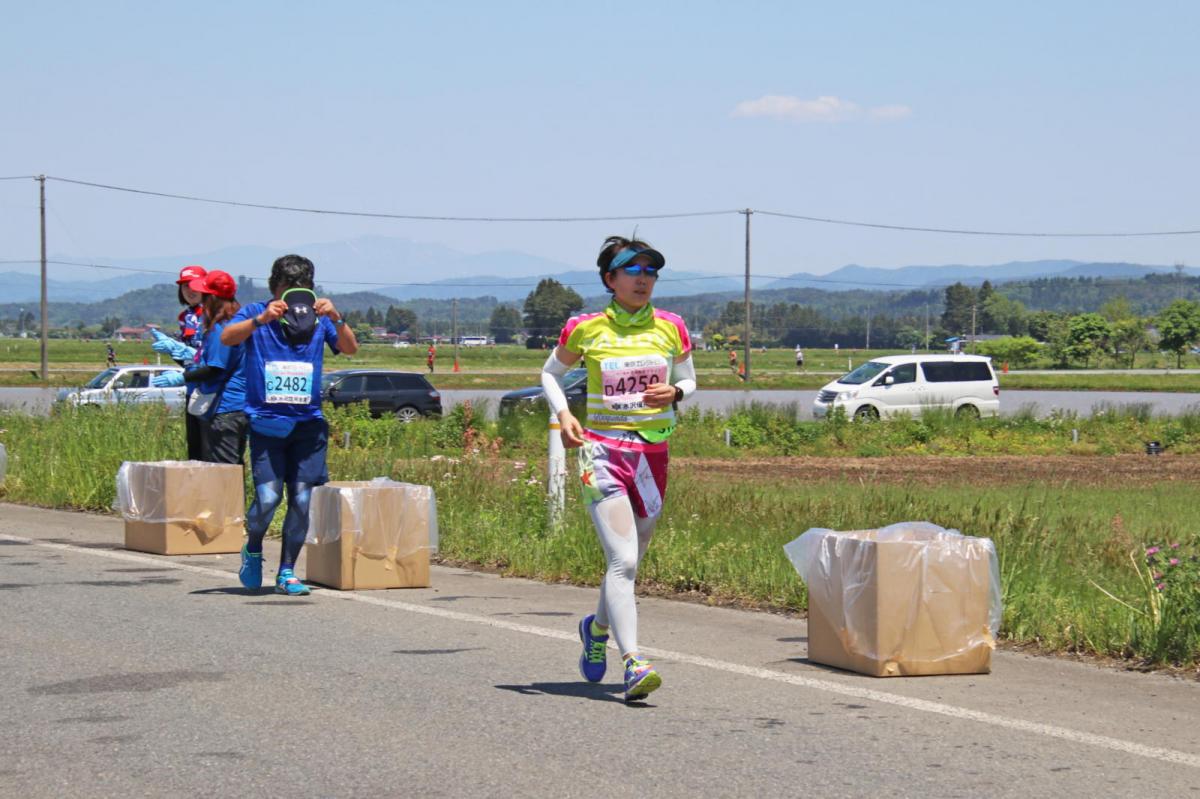 いわて奥州きらめきマラソン2018 フルマラソン5・37.5km給水/10km折り返し 2018/05/20