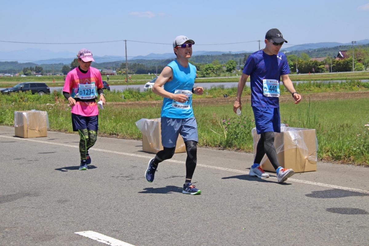 いわて奥州きらめきマラソン2018 フルマラソン5・37.5km給水/10km折り返し 2018/05/20