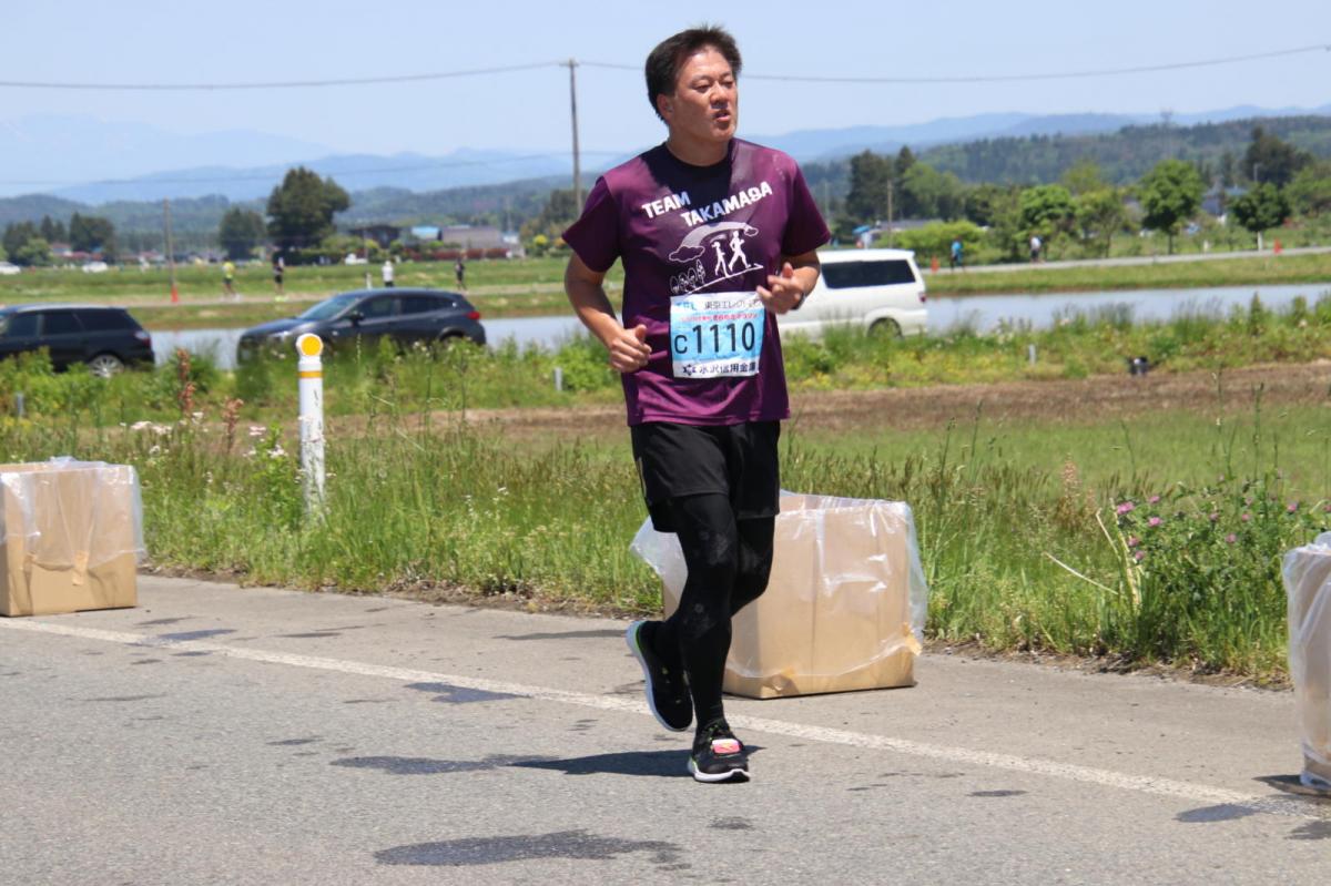 いわて奥州きらめきマラソン2018 フルマラソン5・37.5km給水/10km折り返し 2018/05/20