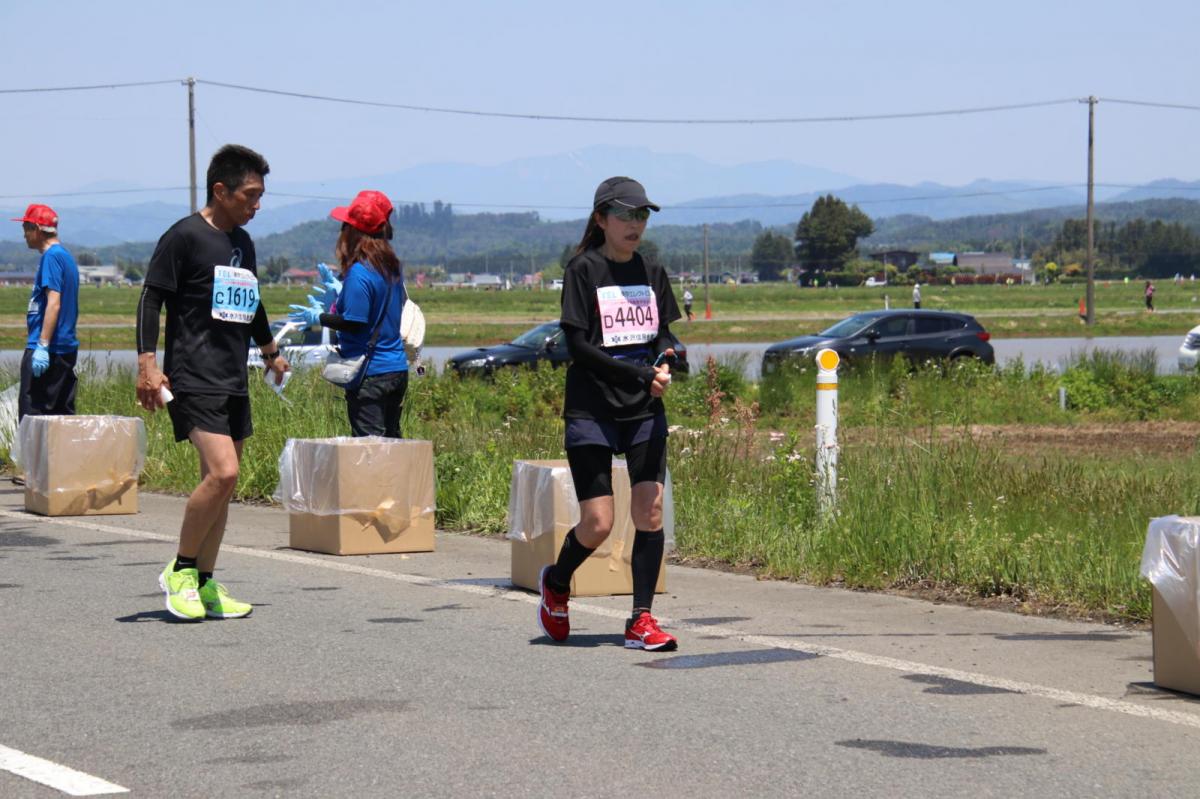 いわて奥州きらめきマラソン2018 フルマラソン5・37.5km給水/10km折り返し 2018/05/20