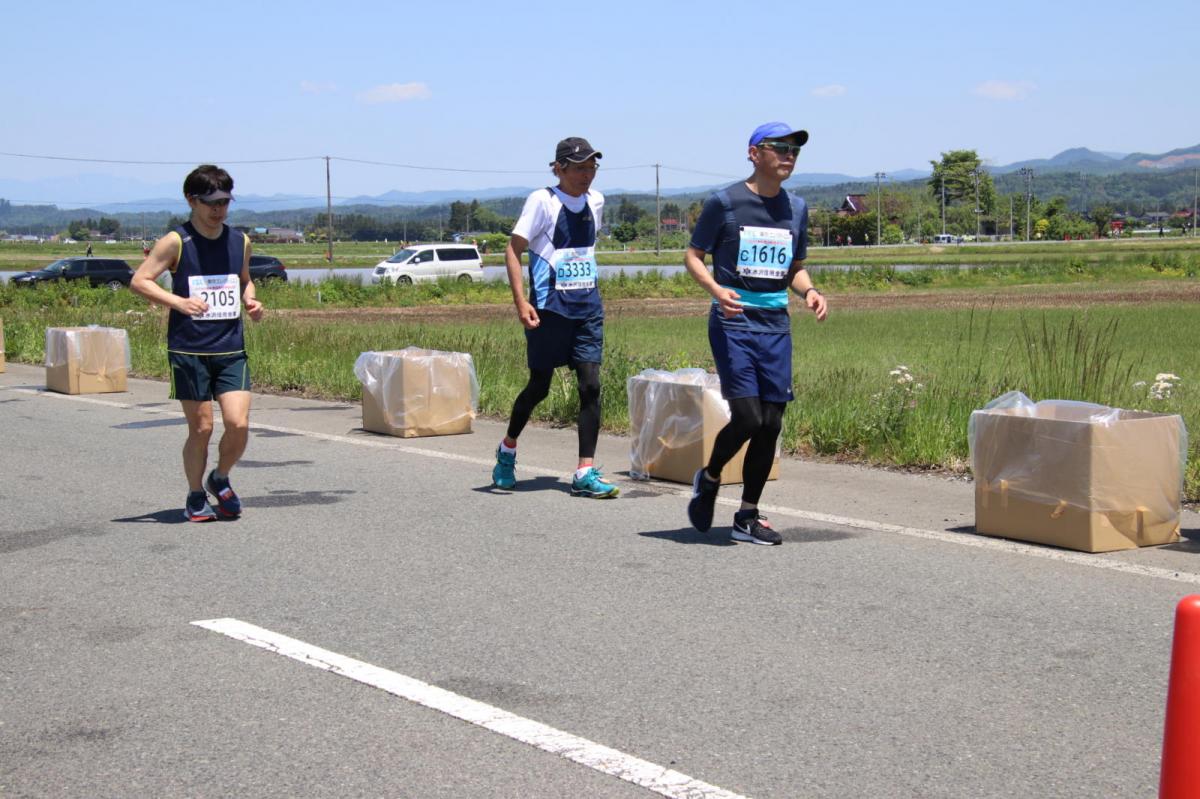 いわて奥州きらめきマラソン2018 フルマラソン5・37.5km給水/10km折り返し 2018/05/20