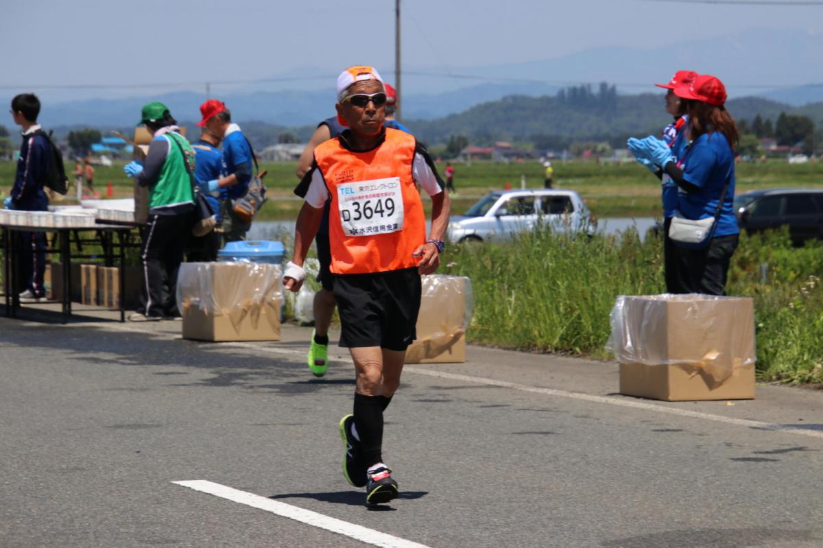 いわて奥州きらめきマラソン2018 フルマラソン5・37.5km給水/10km折り返し 2018/05/20