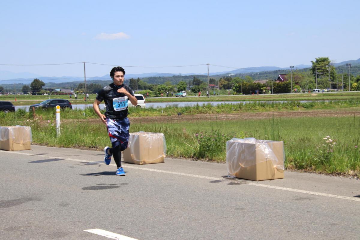 いわて奥州きらめきマラソン2018 フルマラソン5・37.5km給水/10km折り返し 2018/05/20