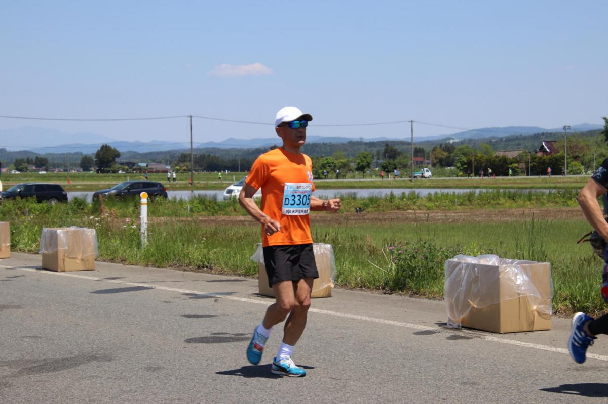 いわて奥州きらめきマラソン2018 フルマラソン5・37.5km給水/10km折り返し 2018/05/20