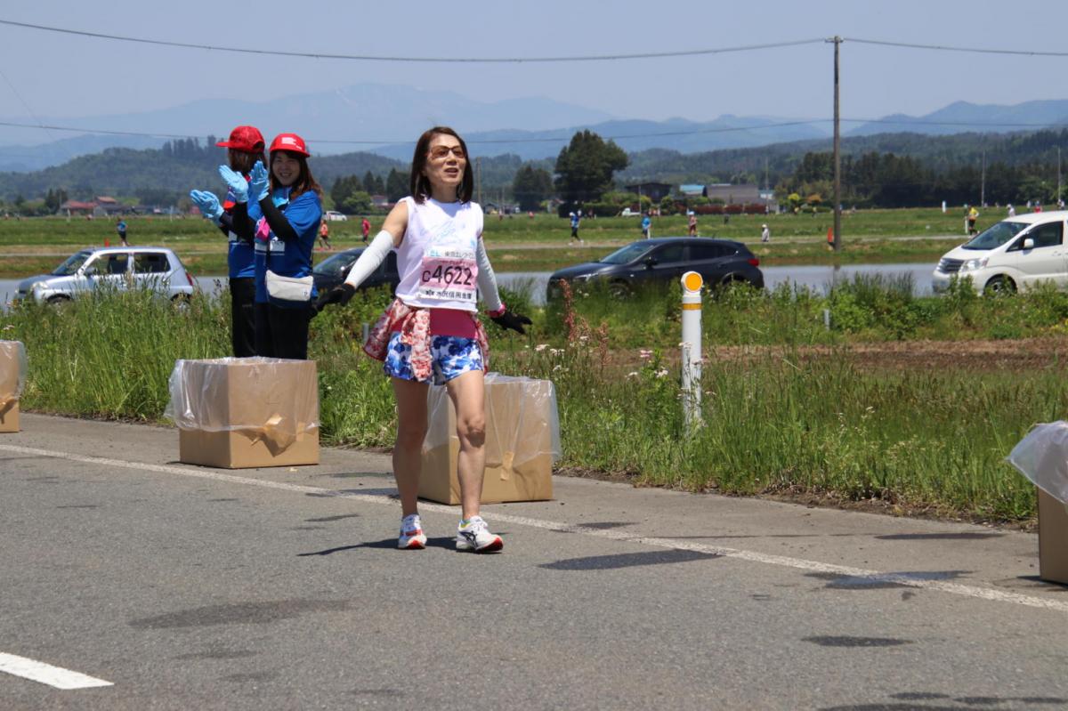 いわて奥州きらめきマラソン2018 フルマラソン5・37.5km給水/10km折り返し 2018/05/20