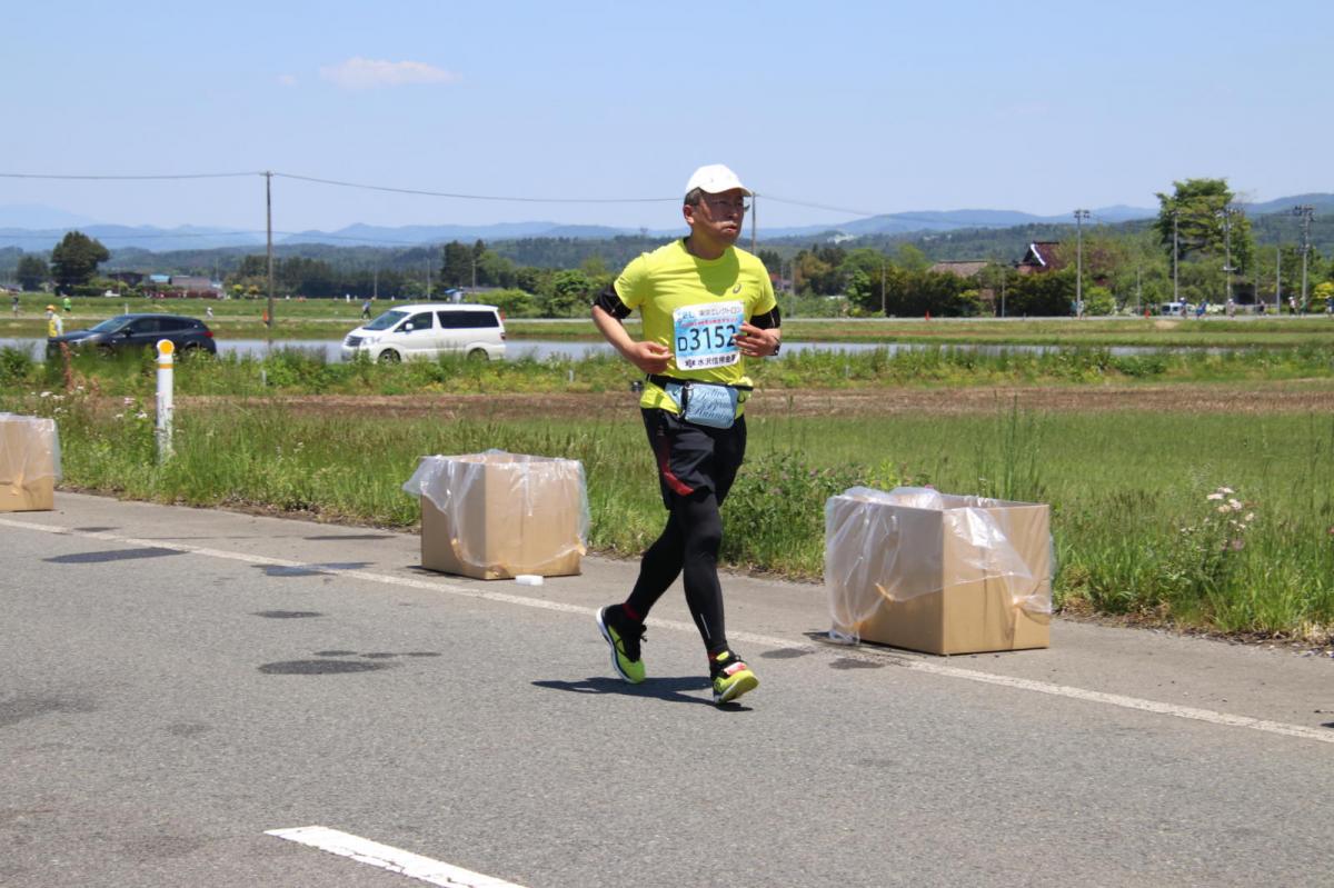 いわて奥州きらめきマラソン2018 フルマラソン5・37.5km給水/10km折り返し 2018/05/20