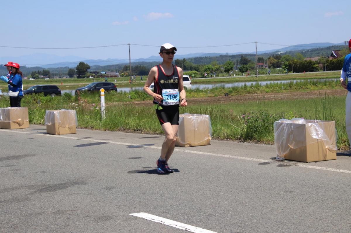 いわて奥州きらめきマラソン2018 フルマラソン5・37.5km給水/10km折り返し 2018/05/20