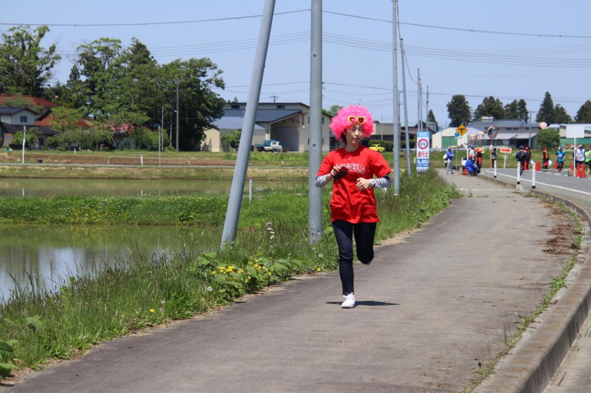 いわて奥州きらめきマラソン2018 フルマラソン5・37.5km給水/10km折り返し 2018/05/20