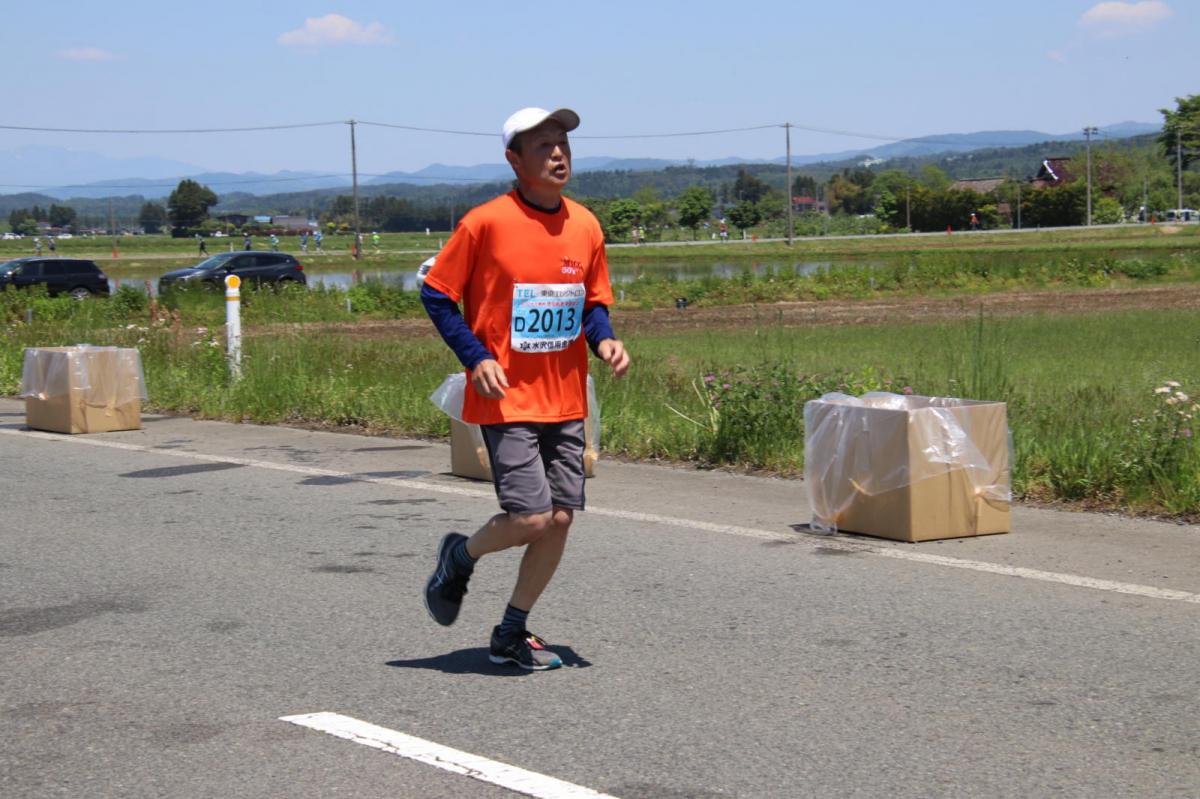 いわて奥州きらめきマラソン2018 フルマラソン5・37.5km給水/10km折り返し 2018/05/20