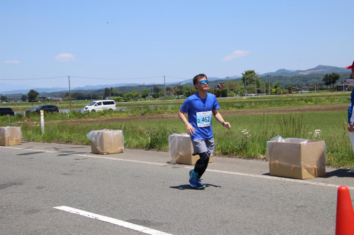 いわて奥州きらめきマラソン2018 フルマラソン5・37.5km給水/10km折り返し 2018/05/20