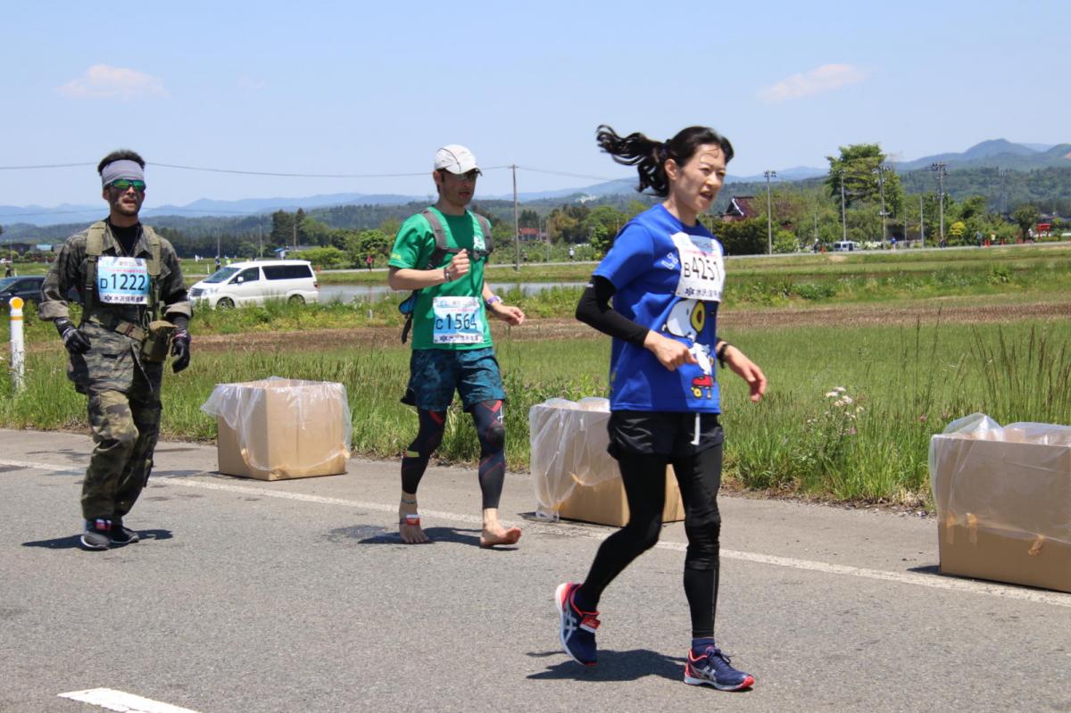 いわて奥州きらめきマラソン2018 フルマラソン5・37.5km給水/10km折り返し 2018/05/20