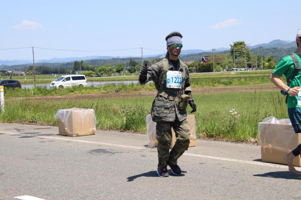 いわて奥州きらめきマラソン2018 フルマラソン5・37.5km給水/10km折り返し 2018/05/20