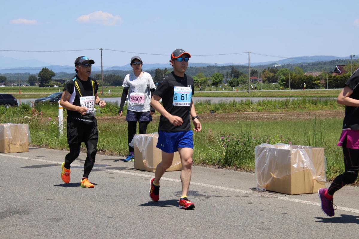 いわて奥州きらめきマラソン2018 フルマラソン5・37.5km給水/10km折り返し 2018/05/20