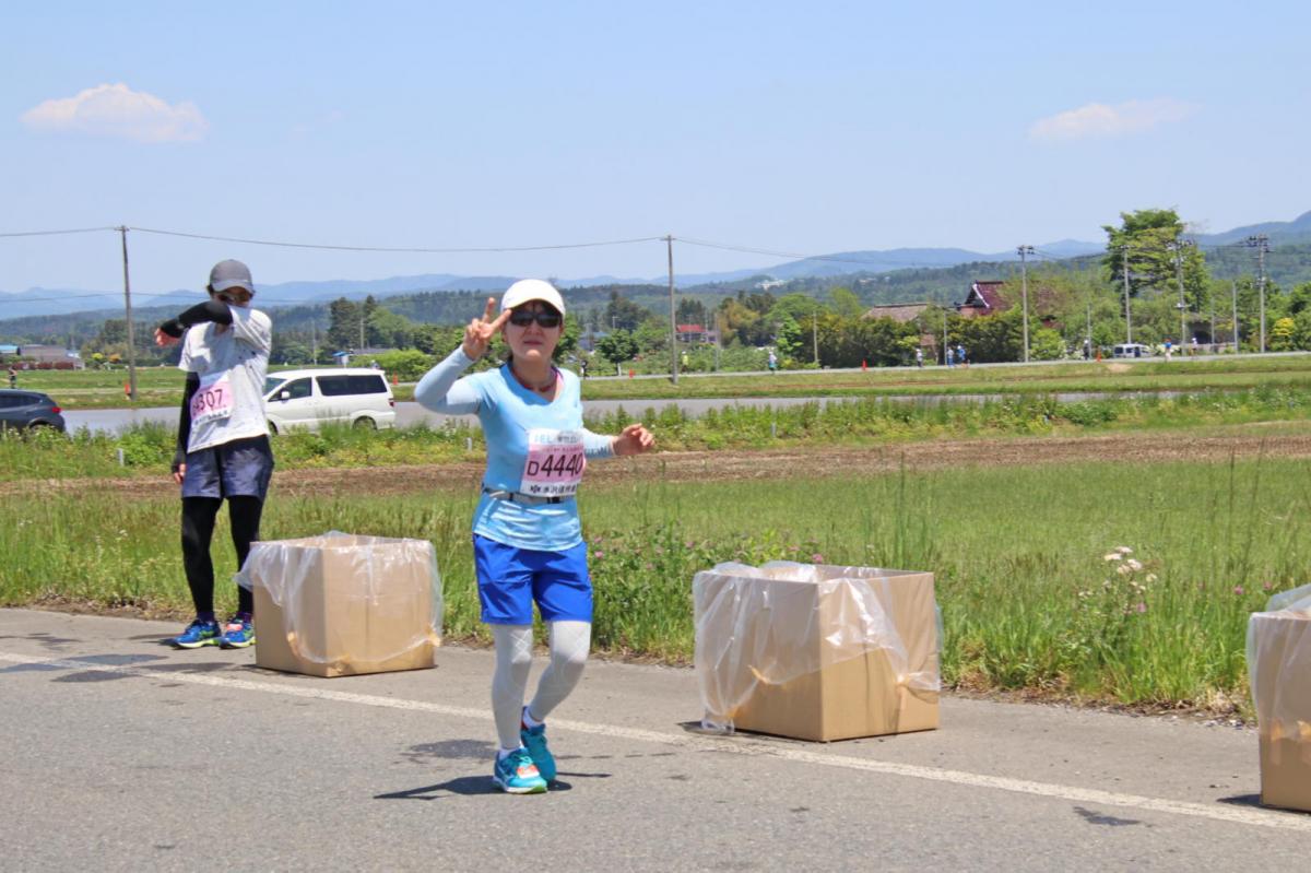 いわて奥州きらめきマラソン2018 フルマラソン5・37.5km給水/10km折り返し 2018/05/20