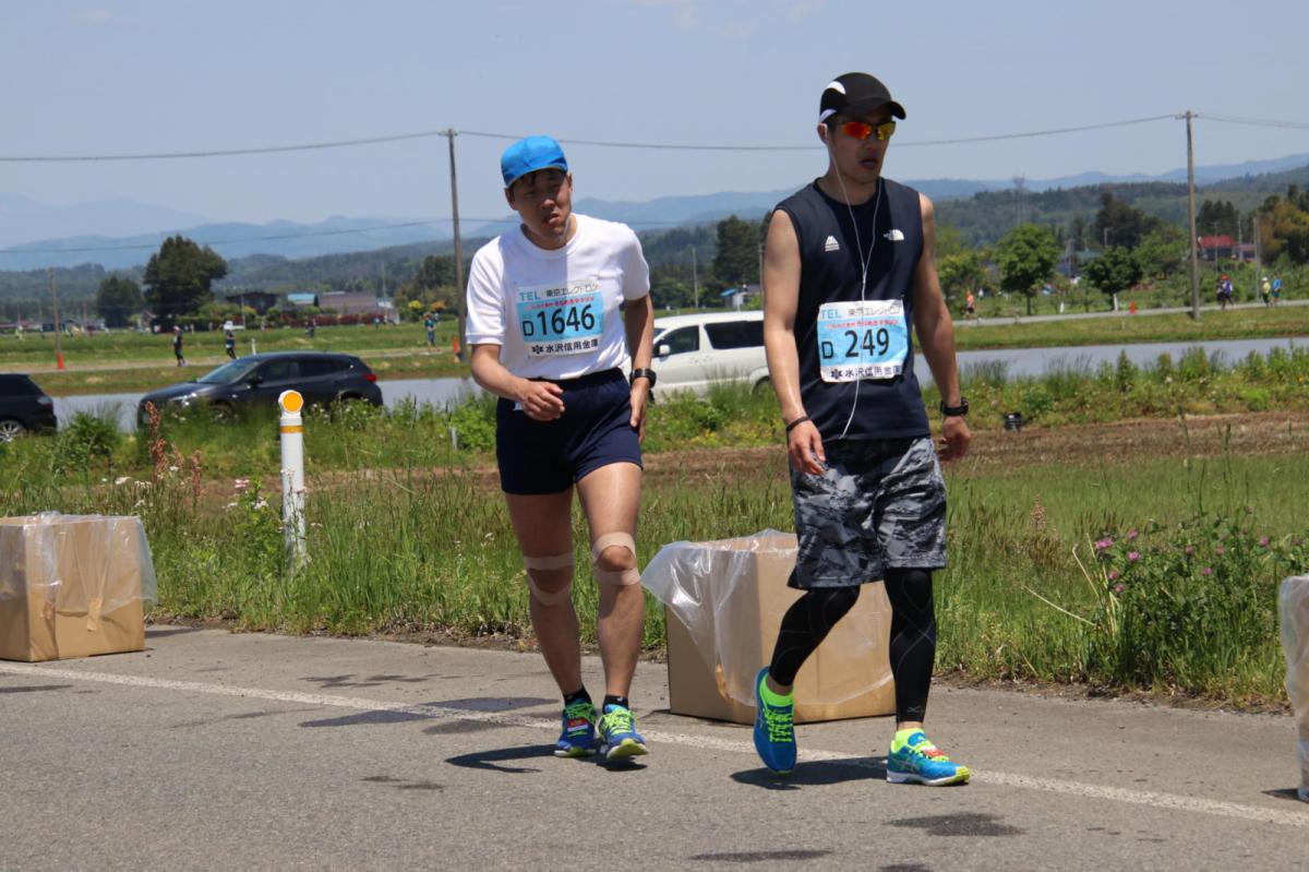 いわて奥州きらめきマラソン2018 フルマラソン5・37.5km給水/10km折り返し 2018/05/20